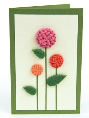 3D Flower Card