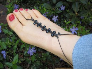 DIY Beaded Barefoot Jewelry