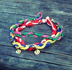 Colorful Braided Friendship Bracelets