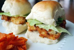 Copycat Chick-fil-A Nuggets in a Slider