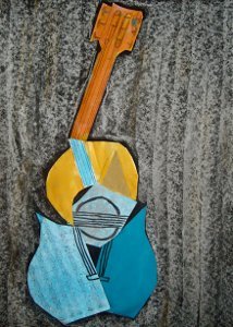 Picasso Guitar Collages