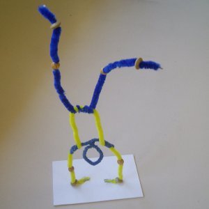 Pipe Cleaner Mannequins