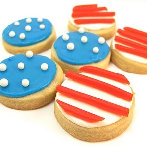 Stars and Stripes Cookie Bites