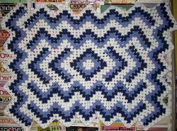 Diamond Pond Afghan