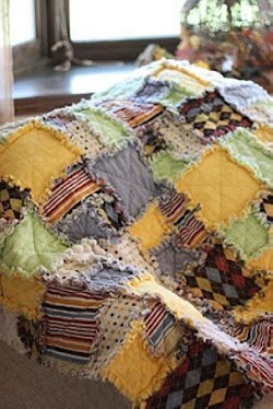 noalter baby rag quilt patterns