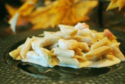 Carino's Spicy Shrimp and Chicken Pasta