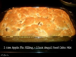 2-Ingredient Apple Angel Food Cake