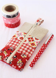 Patchwork Pencil Case