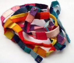 Scrappy Felt Bracelets