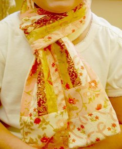 Bohemian Jelly Roll Scarf