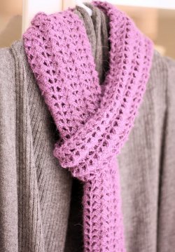 Purple Maureen Scarf