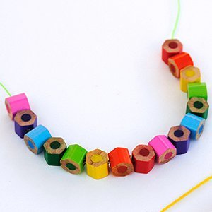 Colored Pencil Beaded Jewelry
