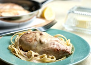 Easy Chicken Scampi