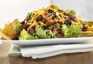 Easy Beef Taco Salad