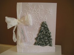 Shimmering Christmas Card