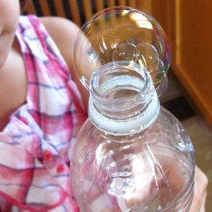 Water Bottle Bubbles