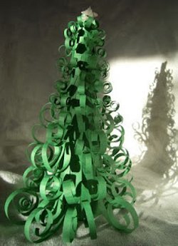 Twirly Curly Christmas Tree