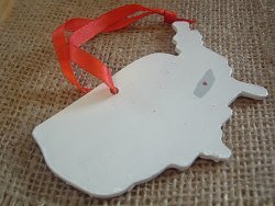 Personalized State Map Ornament