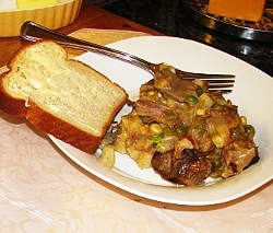 Leftover Roast Beef Casserole