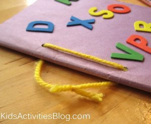 Alphabet Keepsake Book