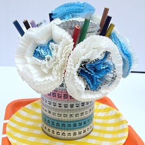 Cupcake Liner Teacher Appreciation Bouquet