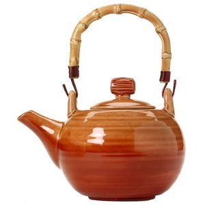 Glazed Ceramic Teapot