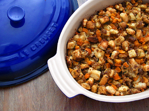 Sage, Sausage and Butternut Squash Stuffing