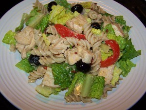 Chicken Caesar Pasta Salad