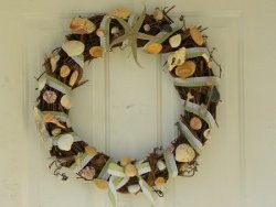 Decorative Summertime Beach Wreath