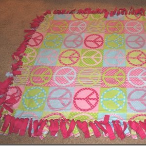 No Sew Fleece Blanket