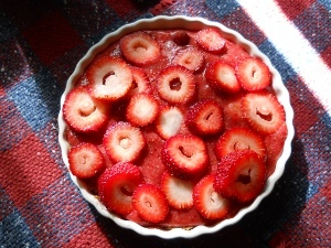 Strawberry Oat Bars