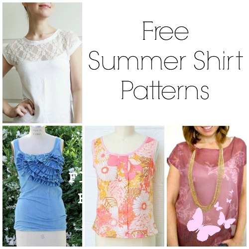 28 Free Summer Shirt Patterns | AllFreeSewing.com