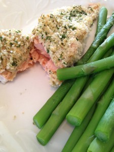 Panko Crusted Salmon