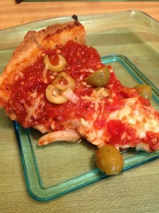 Whole Wheat Deep Dish Pizza