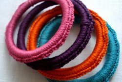 Beyond Easy Crocheted Bangles