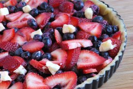 Blueberry & Strawberry Tart
