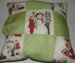 Christmas Patch Pillow