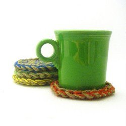 Crochet Jute Coasters