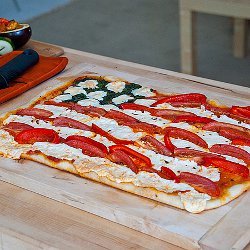 4th of July Flag Pizza
