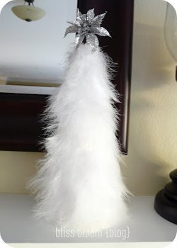 Fluffy Christmas Snow Tree