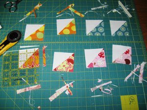 Scrappy Half Square Triangles