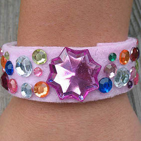 Pretty Recycled Princess Bracelets