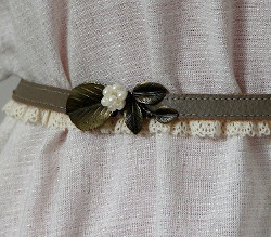 DIY Belt with Lace