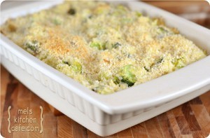 Cheesy Broccoli and Rice Casserole