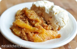 Sweet Peach Brown Betty