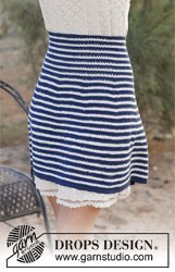 Sea Breeze Striped Skirt