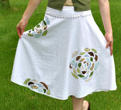 Scrappy Floral Skirt