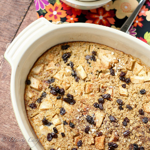 Apple Cinnamon Raisin Oatmeal