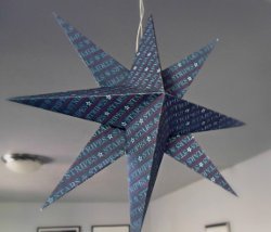 3D Patriotic Paper Stars