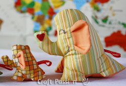 Stuffed Elephant Pattern